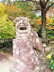 仁比山神社の狛犬