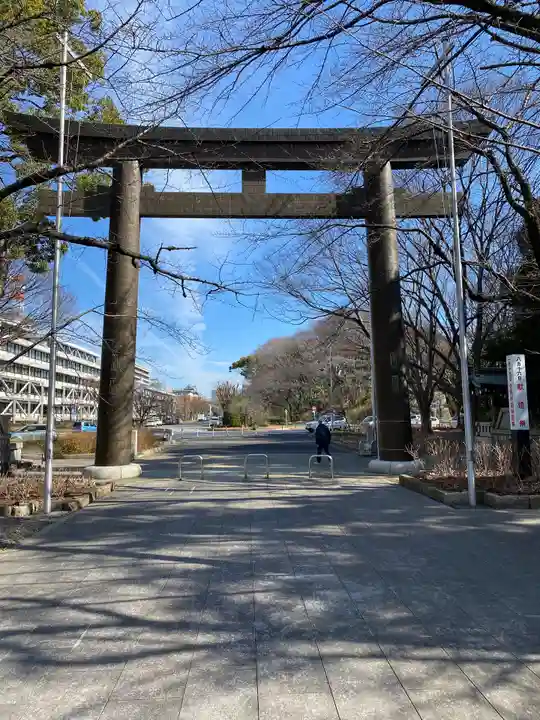 愛知縣護國神社の鳥居