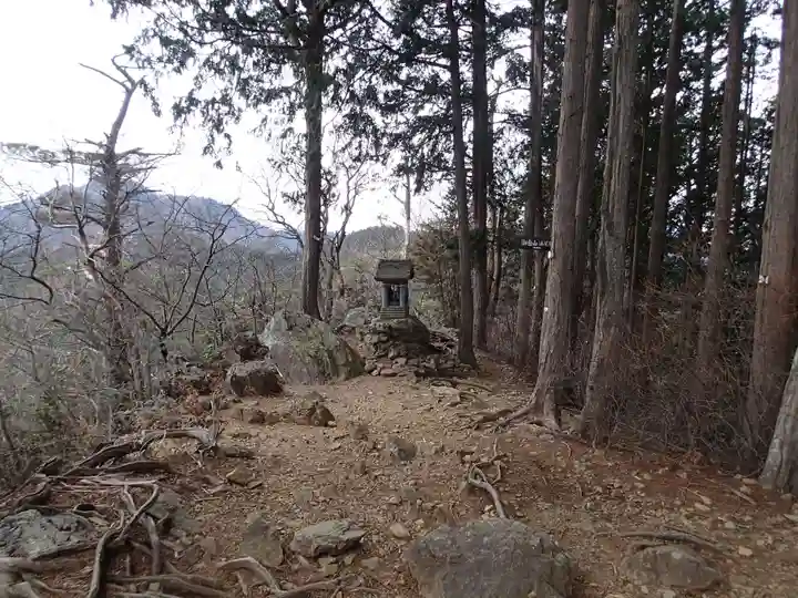 武蔵御嶽神社奥の院の自然