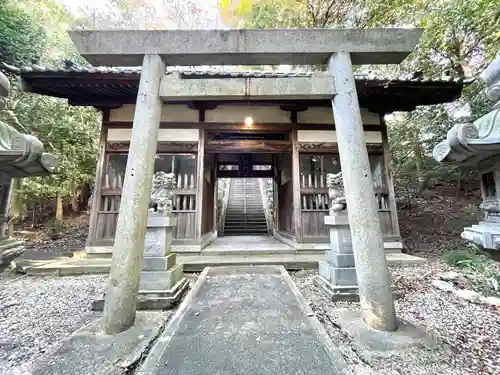 井後神社の鳥居