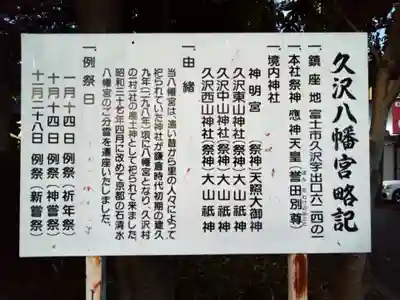 久沢八幡宮(静岡県)