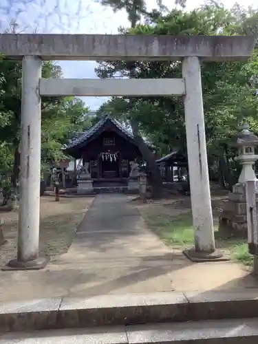 神明社（鳥居松町）の鳥居