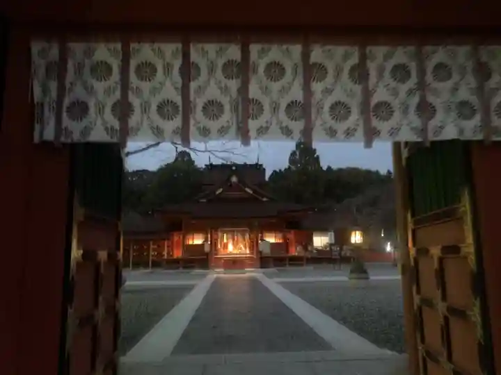 富士山本宮浅間大社の山門・神門