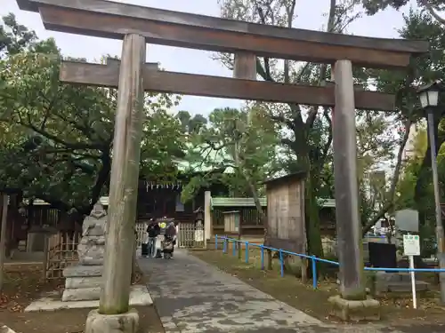 荏原神社の鳥居