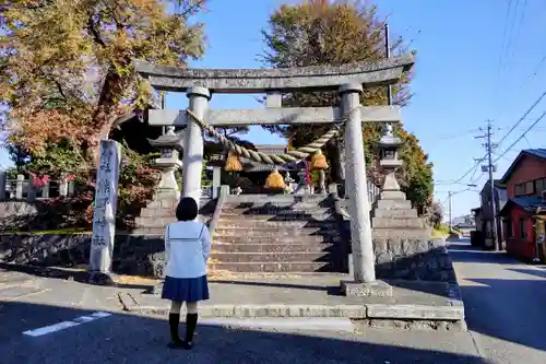熊野神社（下矢田町）の鳥居