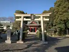 山本浅間神社の鳥居