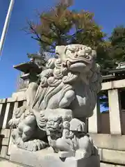 尾久八幡神社の狛犬