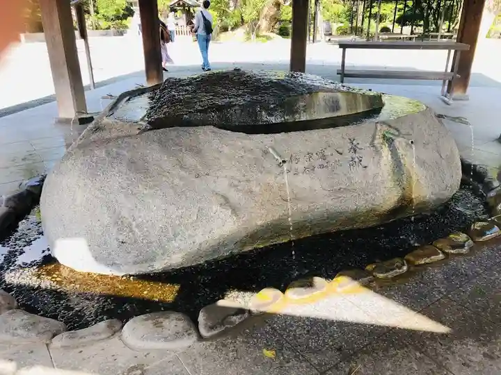 宗像大社の手水舎