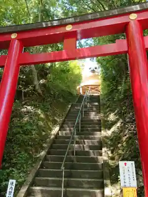 鷲子山上神社の鳥居