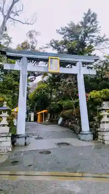 検見川神社の鳥居