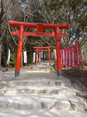 天開稲荷社の鳥居