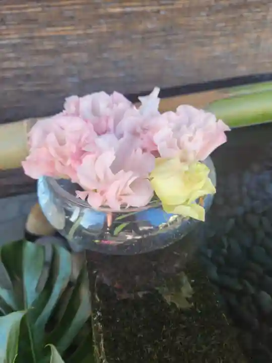 上尾御嶽神社の手水舎