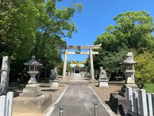 真宮神社の鳥居