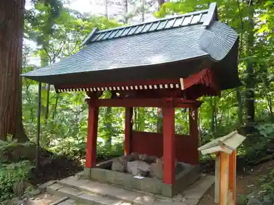 出羽神社(出羽三山神社)~三神合祭殿~の手水舎