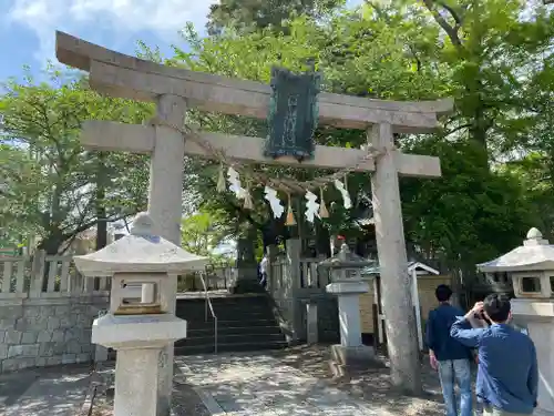 玉前神社の鳥居