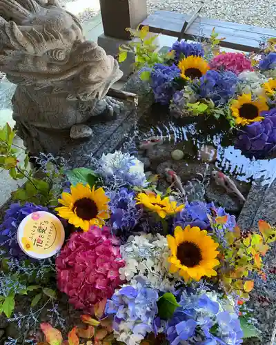 滑川神社 - 仕事と子どもの守り神の手水