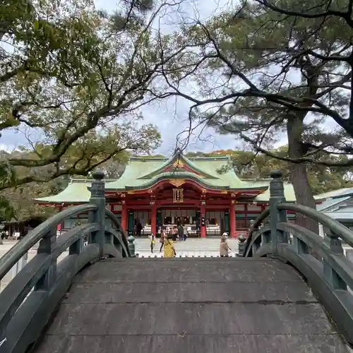 西宮神社の庭園