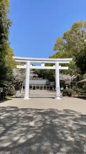 宮崎縣護國神社の鳥居