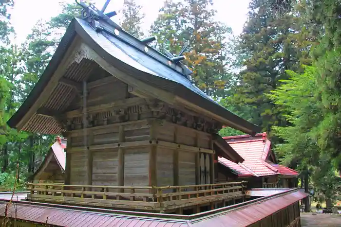 樂樂福神社の本殿