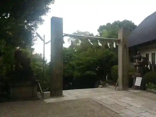 四條畷神社の鳥居