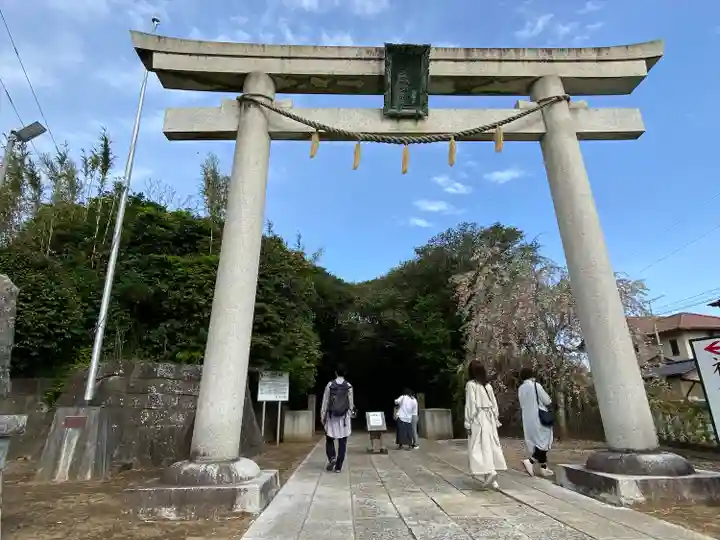 酒列磯前神社の鳥居