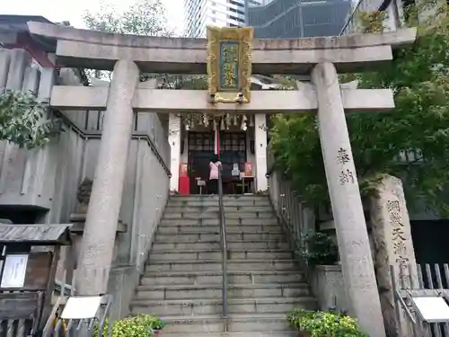 綱敷天神社御旅社の鳥居