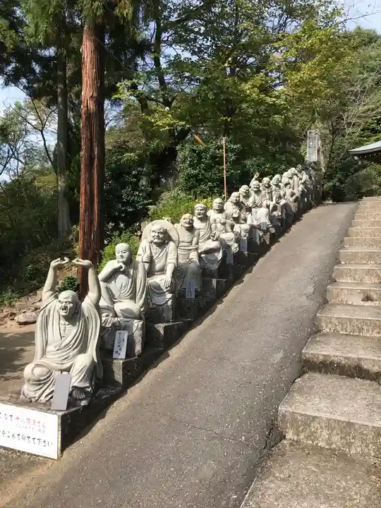普門寺の像