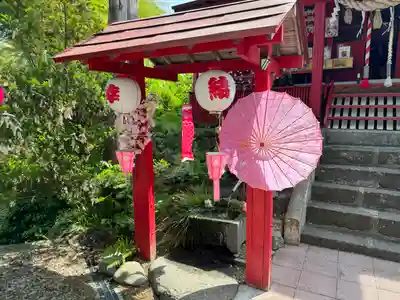 鹿角八坂神社の手水舎