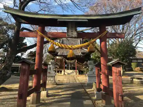 奈良神社の鳥居