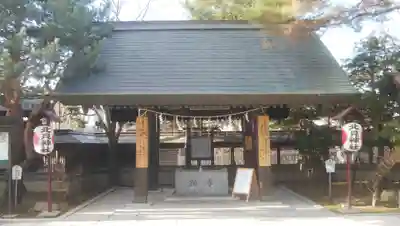 北見神社の手水舎