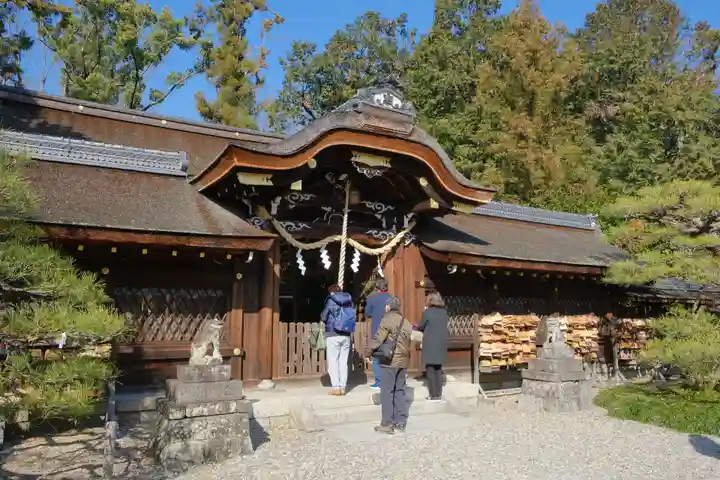 梅宮大社の本殿・本堂