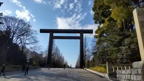 靖國神社の鳥居