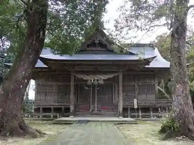 小鴨神社の本殿