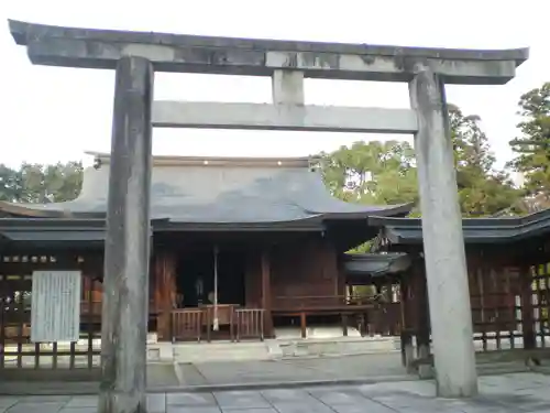 作楽神社の鳥居