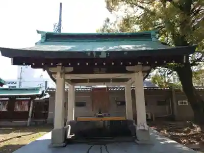 真清田神社の手水舎