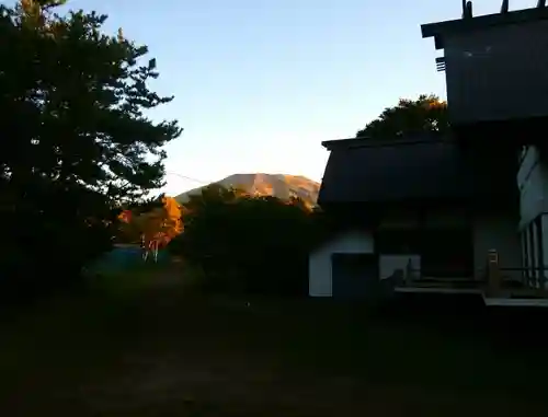 砂原稲荷神社の景色