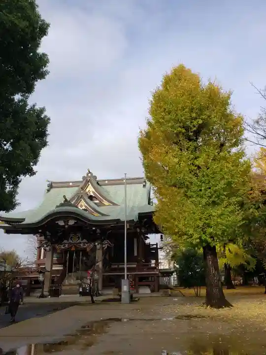 諏訪神社の本殿・本堂