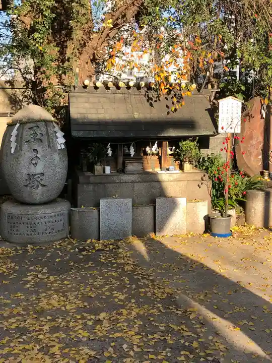 波除神社(波除稲荷神社)の末社・摂社