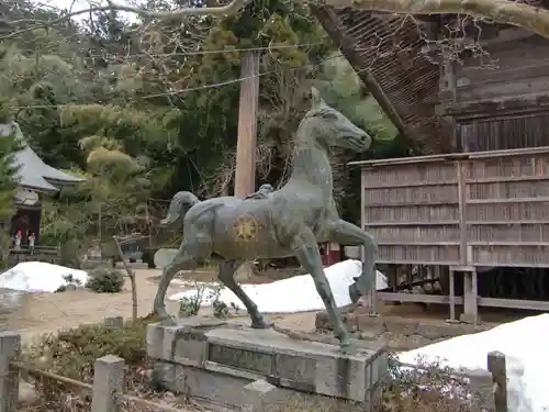 松尾寺の像