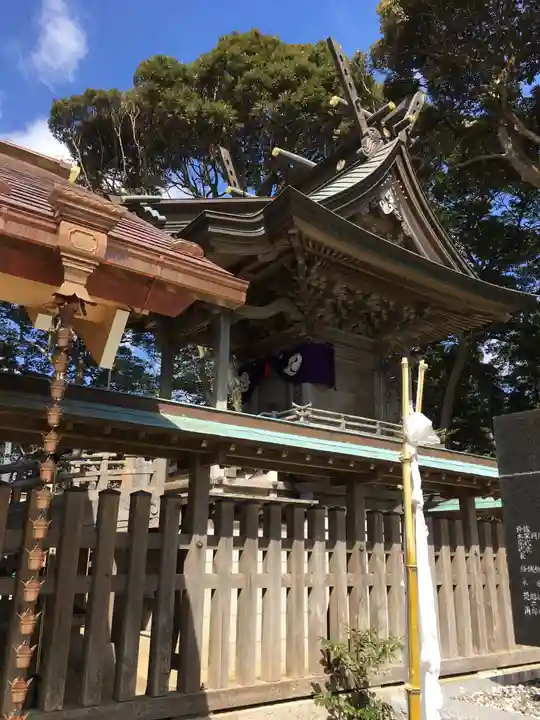 佐波波地祇神社の本殿・本堂