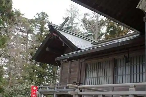 二柱神社の本殿