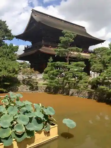 善光寺の庭園