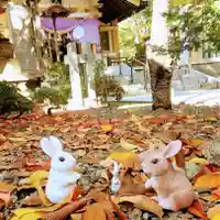 彌彦神社 (伊夜日子神社)の像