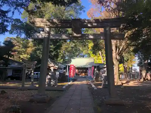 久我山稲荷神社の鳥居