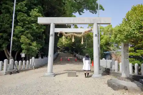 桶狭間神明社の鳥居
