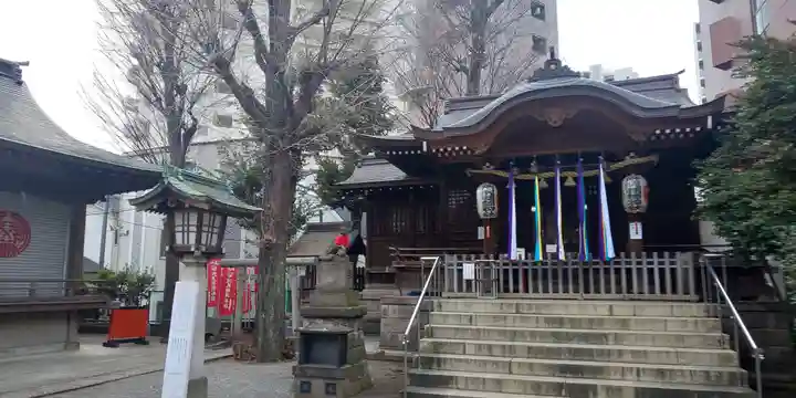 池尻稲荷神社の本殿・本堂