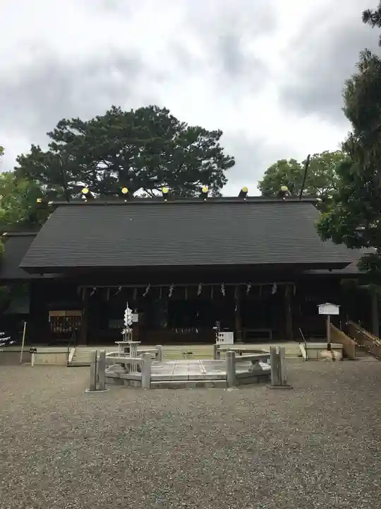 安久美神戸神明社の本殿・本堂