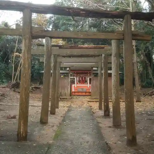 八龍神社の鳥居