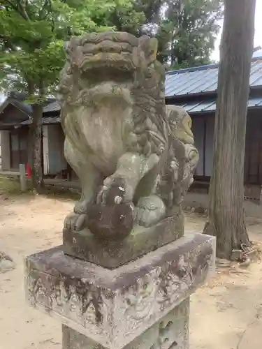 立野神社の狛犬