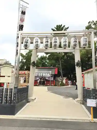 別小江神社の鳥居